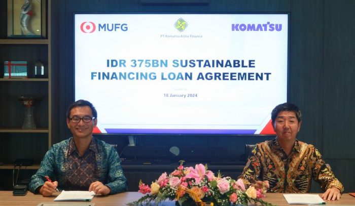 MUFG Bank dan Komatsu Astra Finance Tandatangani Perjanjian Pembiayaan Rp 375 Miliar – Fintechnesia.com